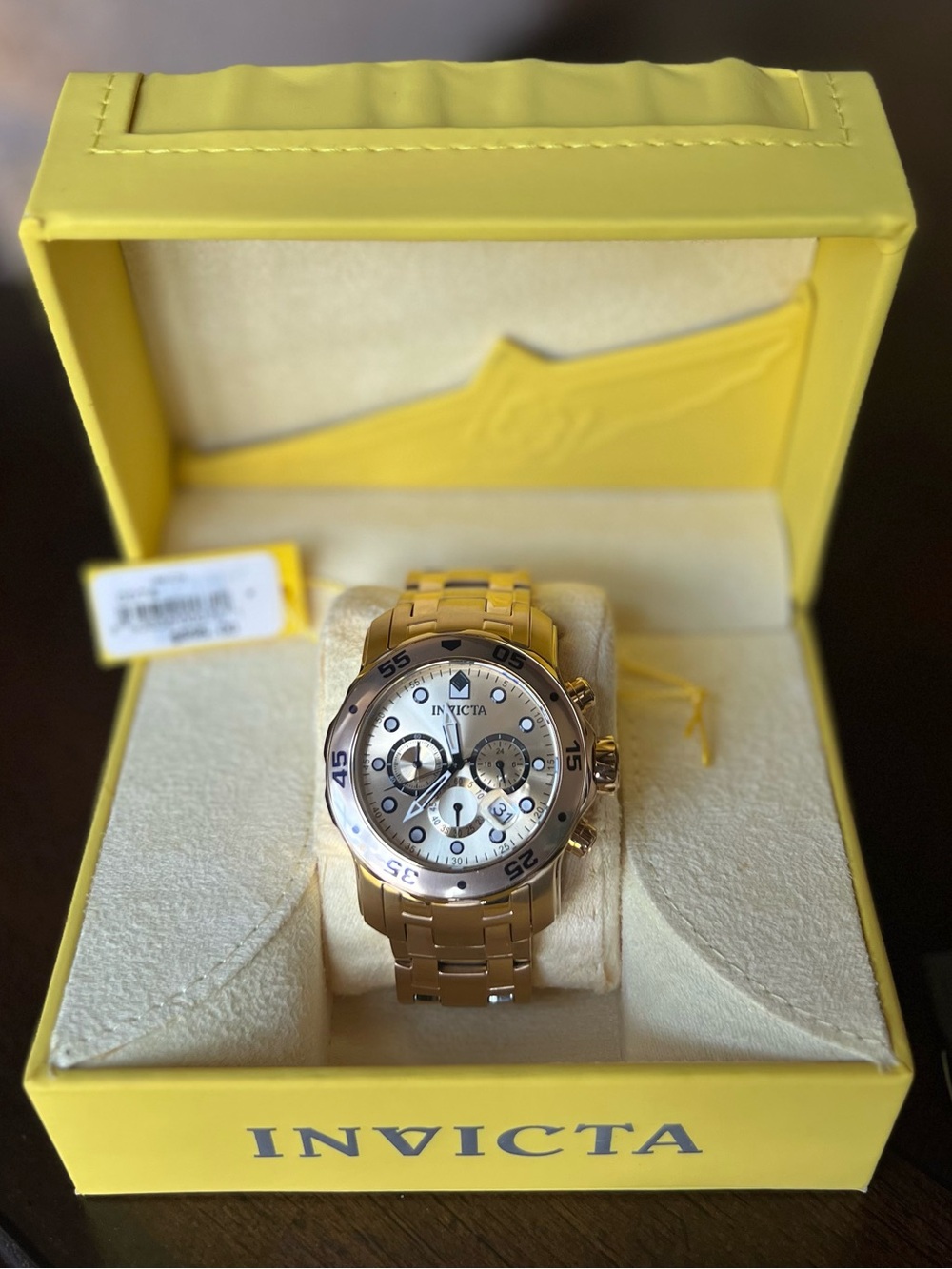 Invicta Pro Diver SCUBA Men's Watch - 48mm, Gold (0074)